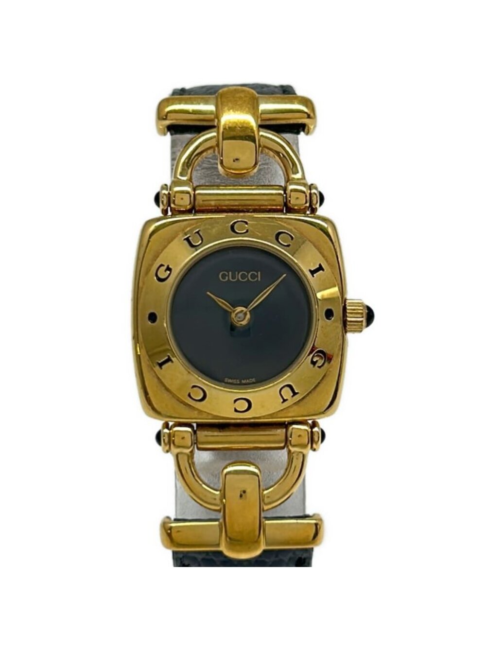 Gucci Watch Black Gold